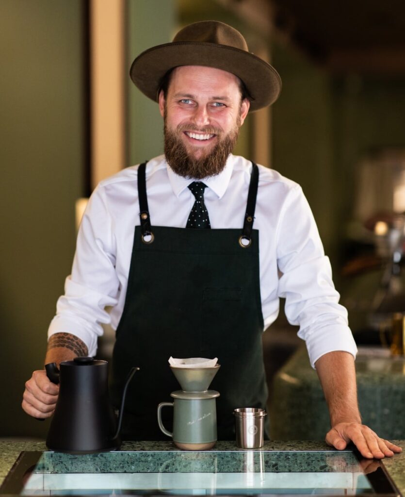 barista Martin Hudák