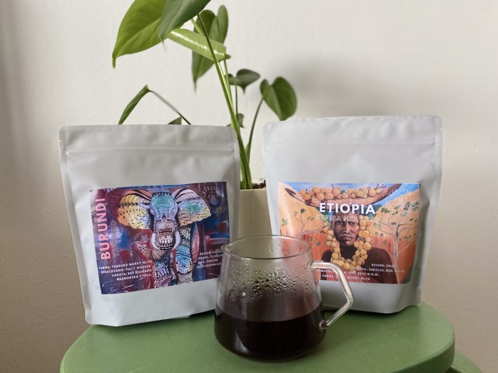 Burundi Yandaro a Etiópia Refisa Nensebo od Barista Coffee Roasters